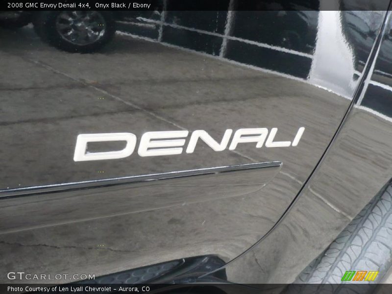 Onyx Black / Ebony 2008 GMC Envoy Denali 4x4