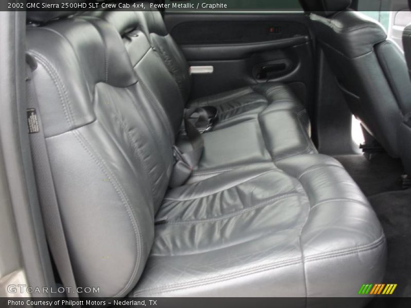 Pewter Metallic / Graphite 2002 GMC Sierra 2500HD SLT Crew Cab 4x4