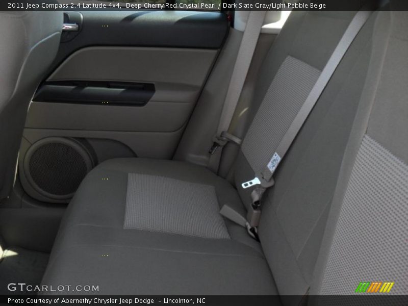 Deep Cherry Red Crystal Pearl / Dark Slate Gray/Light Pebble Beige 2011 Jeep Compass 2.4 Latitude 4x4