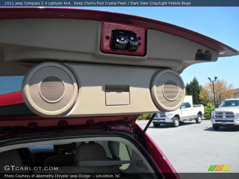 Deep Cherry Red Crystal Pearl / Dark Slate Gray/Light Pebble Beige 2011 Jeep Compass 2.4 Latitude 4x4