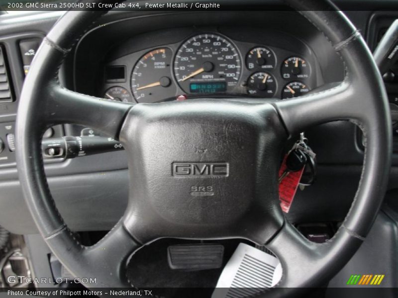  2002 Sierra 2500HD SLT Crew Cab 4x4 Steering Wheel