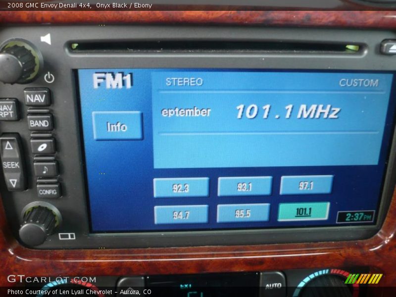 Onyx Black / Ebony 2008 GMC Envoy Denali 4x4