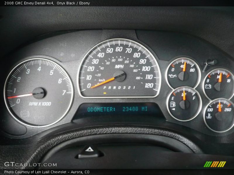 Onyx Black / Ebony 2008 GMC Envoy Denali 4x4