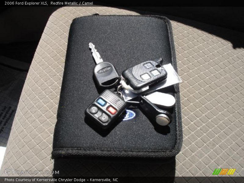 Redfire Metallic / Camel 2006 Ford Explorer XLS