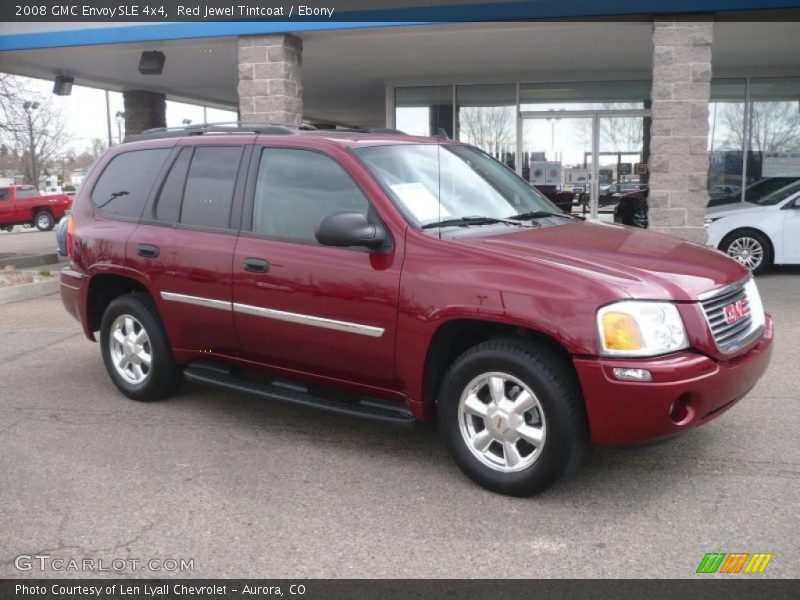 Red Jewel Tintcoat / Ebony 2008 GMC Envoy SLE 4x4