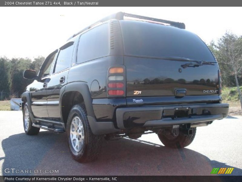 Black / Tan/Neutral 2004 Chevrolet Tahoe Z71 4x4