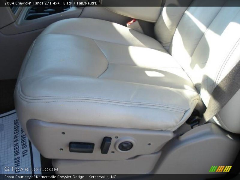 Black / Tan/Neutral 2004 Chevrolet Tahoe Z71 4x4