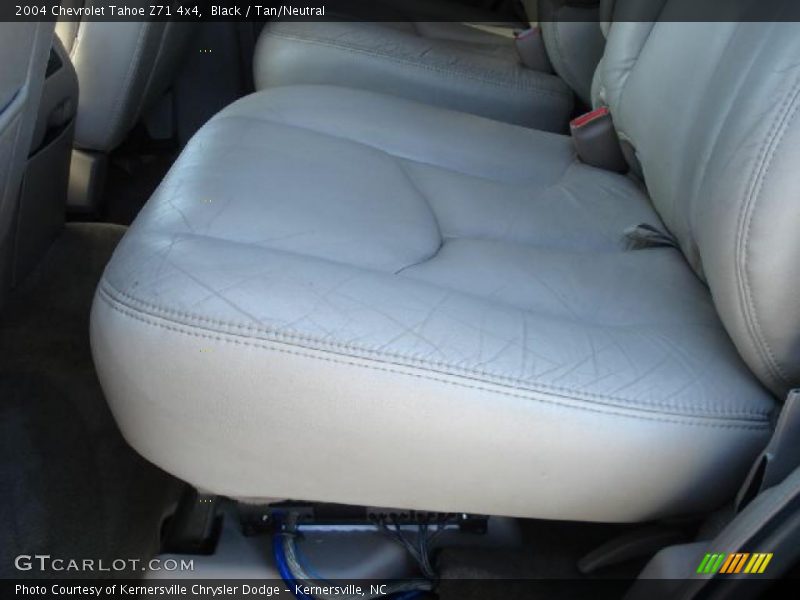 Black / Tan/Neutral 2004 Chevrolet Tahoe Z71 4x4