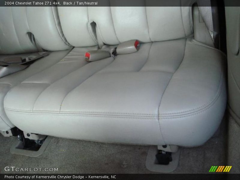 Black / Tan/Neutral 2004 Chevrolet Tahoe Z71 4x4