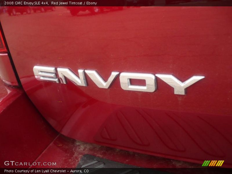 Red Jewel Tintcoat / Ebony 2008 GMC Envoy SLE 4x4