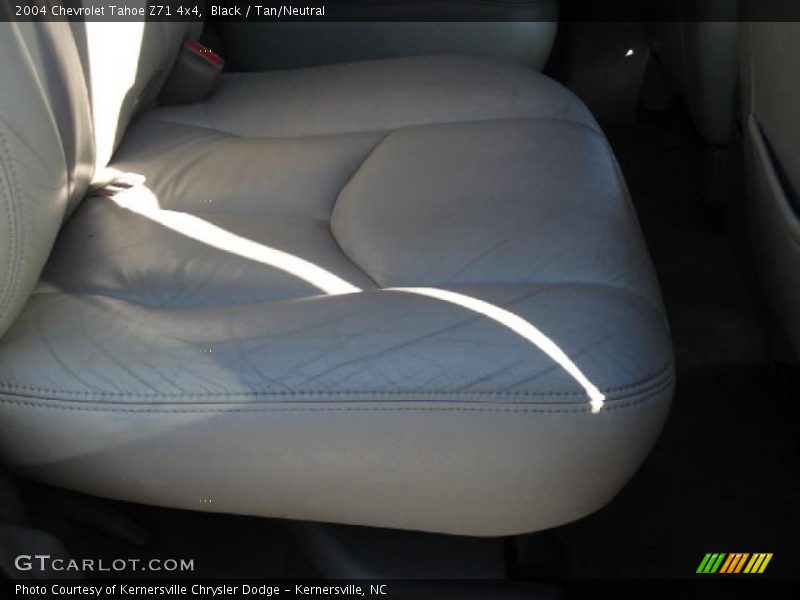 Black / Tan/Neutral 2004 Chevrolet Tahoe Z71 4x4