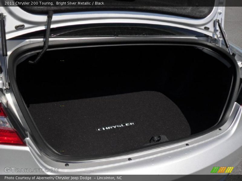 Bright Silver Metallic / Black 2011 Chrysler 200 Touring