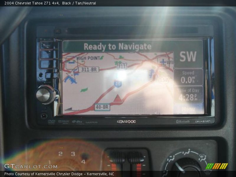 Black / Tan/Neutral 2004 Chevrolet Tahoe Z71 4x4