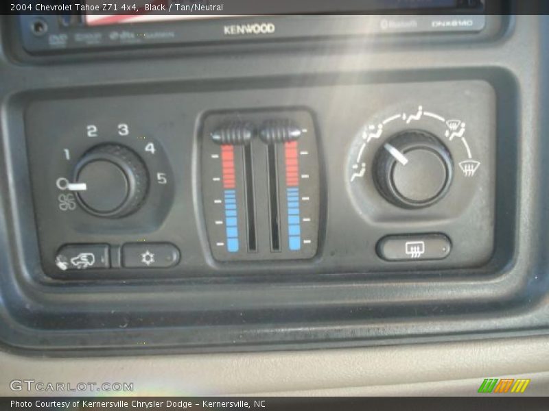 Black / Tan/Neutral 2004 Chevrolet Tahoe Z71 4x4