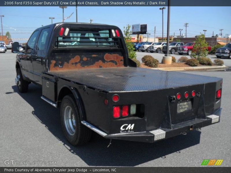 Dark Shadow Grey Metallic / Dark Flint 2006 Ford F350 Super Duty XLT Crew Cab 4x4 Chassis