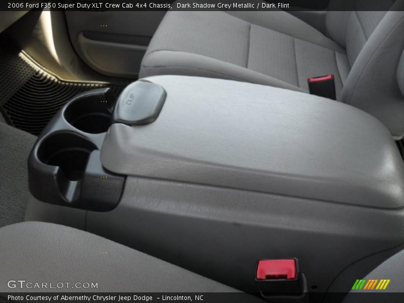 Dark Shadow Grey Metallic / Dark Flint 2006 Ford F350 Super Duty XLT Crew Cab 4x4 Chassis