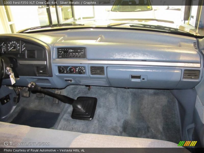 Dashboard of 1993 F350 XLT Crew Cab 4x4