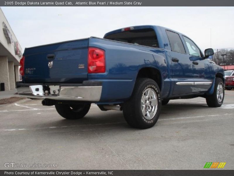  2005 Dakota Laramie Quad Cab Atlantic Blue Pearl