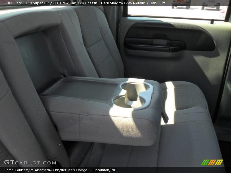 Dark Shadow Grey Metallic / Dark Flint 2006 Ford F350 Super Duty XLT Crew Cab 4x4 Chassis
