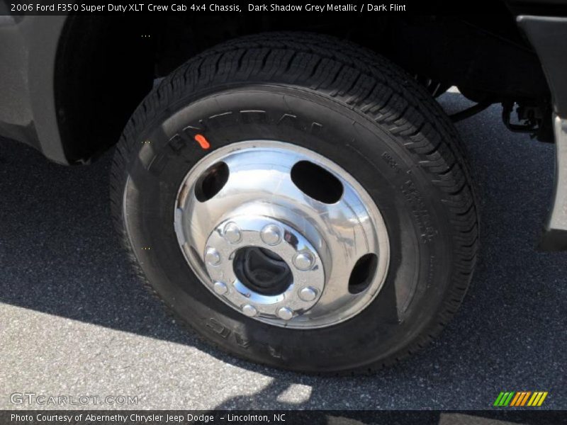 Dark Shadow Grey Metallic / Dark Flint 2006 Ford F350 Super Duty XLT Crew Cab 4x4 Chassis
