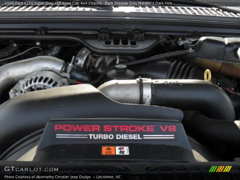  2006 F350 Super Duty XLT Crew Cab 4x4 Chassis Engine - 6.0 Liter Turbo Diesel OHV 32 Valve Power Stroke V8