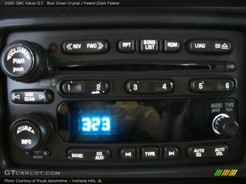 Controls of 2005 Yukon SLT