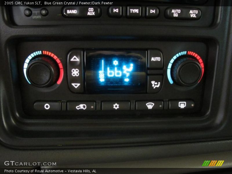 Controls of 2005 Yukon SLT