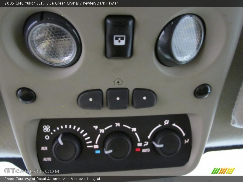 Controls of 2005 Yukon SLT