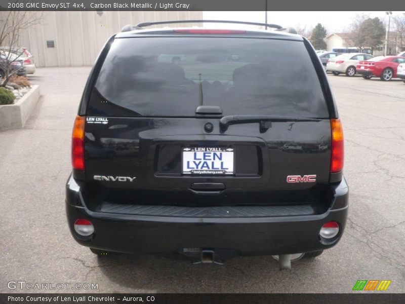 Carbon Black Metallic / Light Gray 2008 GMC Envoy SLT 4x4