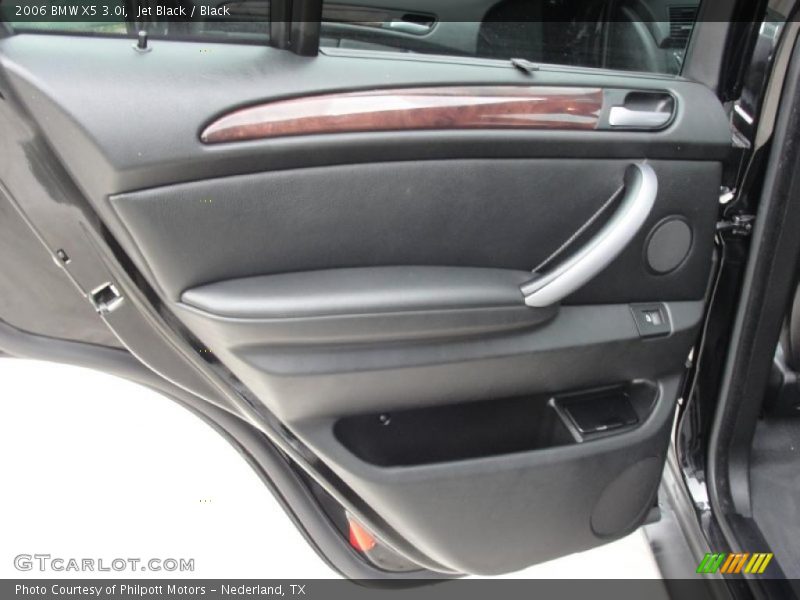 Jet Black / Black 2006 BMW X5 3.0i