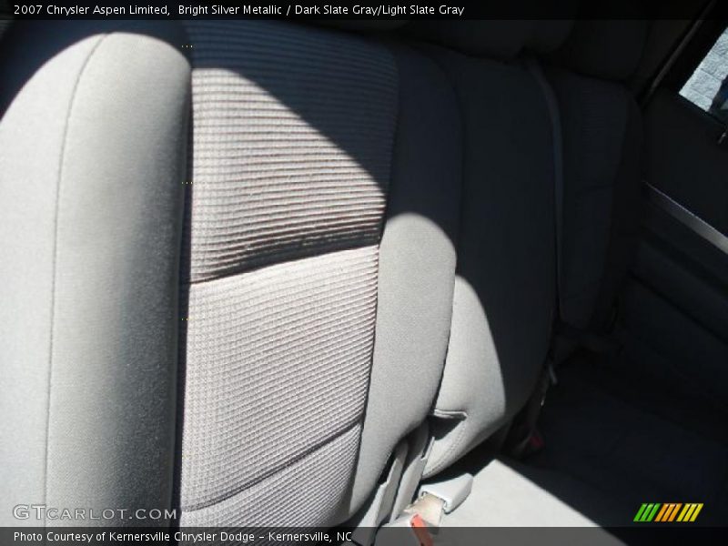 Bright Silver Metallic / Dark Slate Gray/Light Slate Gray 2007 Chrysler Aspen Limited