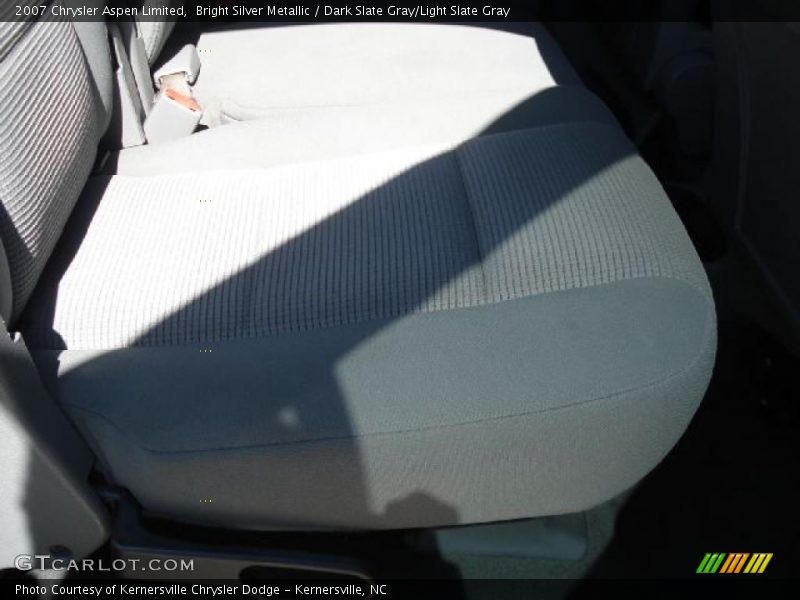 Bright Silver Metallic / Dark Slate Gray/Light Slate Gray 2007 Chrysler Aspen Limited