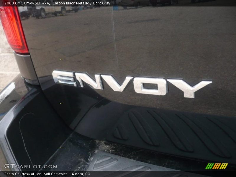 Carbon Black Metallic / Light Gray 2008 GMC Envoy SLT 4x4