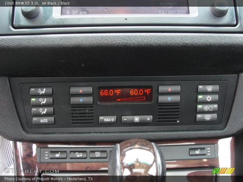 Jet Black / Black 2006 BMW X5 3.0i