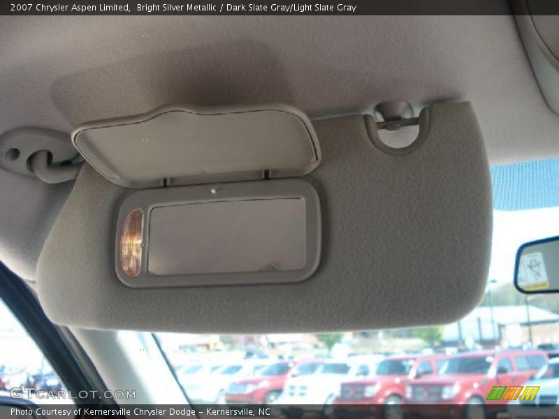 Bright Silver Metallic / Dark Slate Gray/Light Slate Gray 2007 Chrysler Aspen Limited