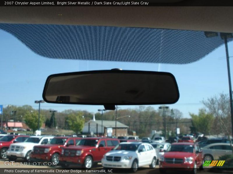 Bright Silver Metallic / Dark Slate Gray/Light Slate Gray 2007 Chrysler Aspen Limited