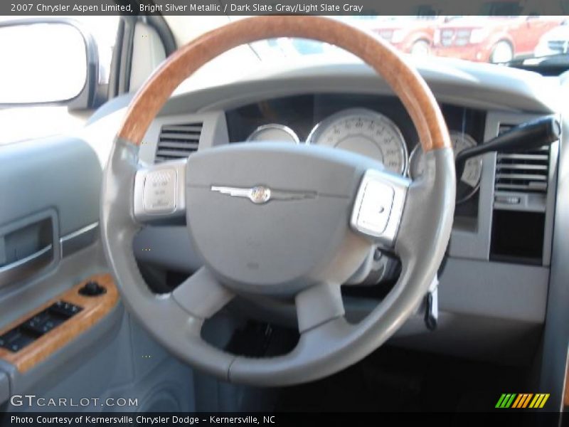 Bright Silver Metallic / Dark Slate Gray/Light Slate Gray 2007 Chrysler Aspen Limited