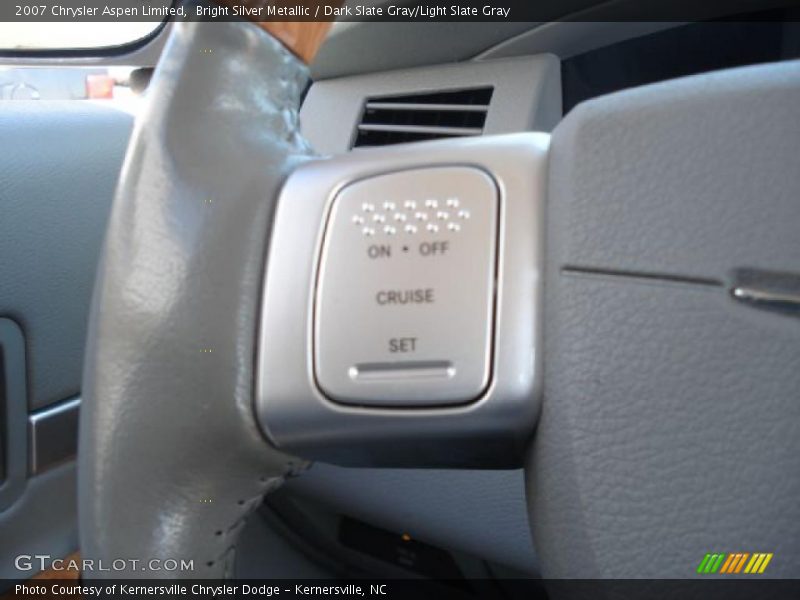 Bright Silver Metallic / Dark Slate Gray/Light Slate Gray 2007 Chrysler Aspen Limited