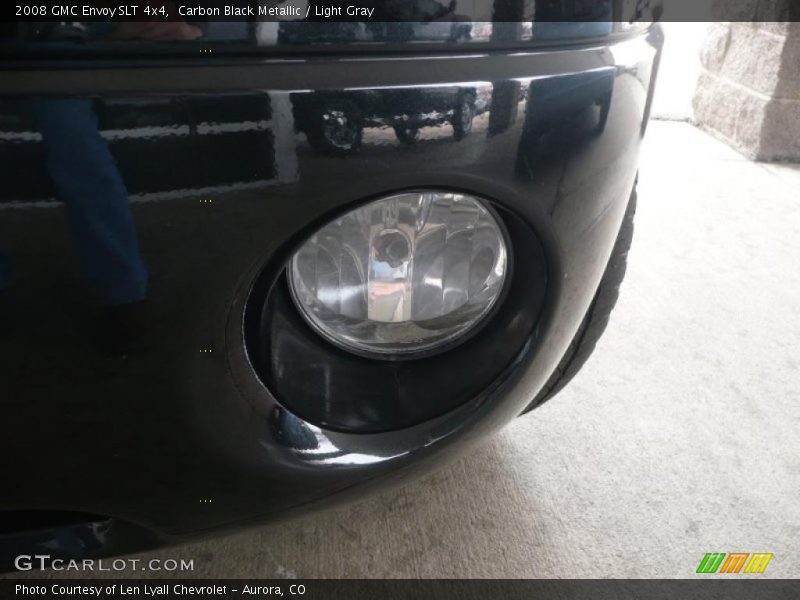 Carbon Black Metallic / Light Gray 2008 GMC Envoy SLT 4x4