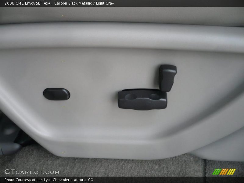 Carbon Black Metallic / Light Gray 2008 GMC Envoy SLT 4x4
