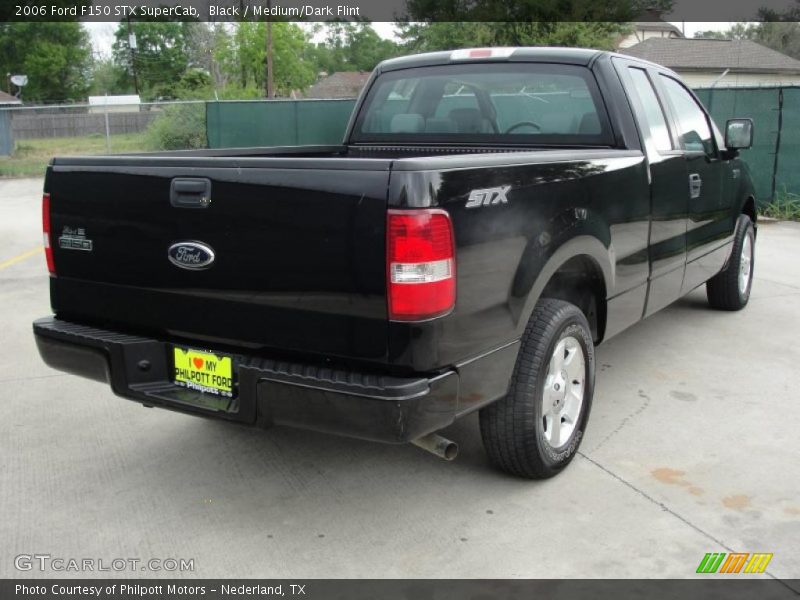 Black / Medium/Dark Flint 2006 Ford F150 STX SuperCab