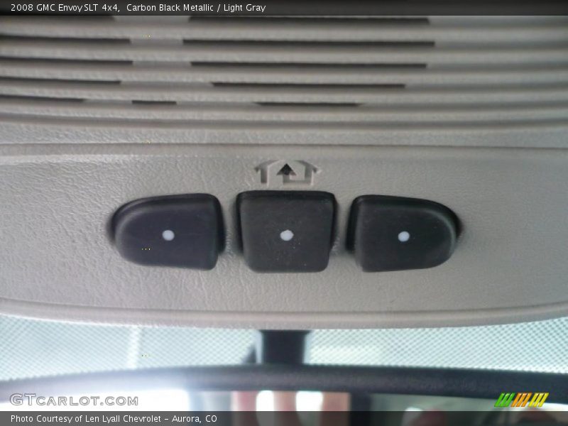 Carbon Black Metallic / Light Gray 2008 GMC Envoy SLT 4x4