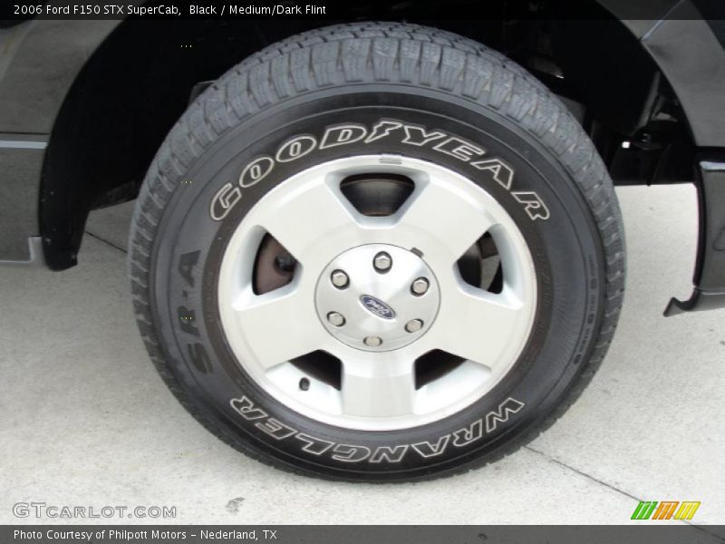 Black / Medium/Dark Flint 2006 Ford F150 STX SuperCab