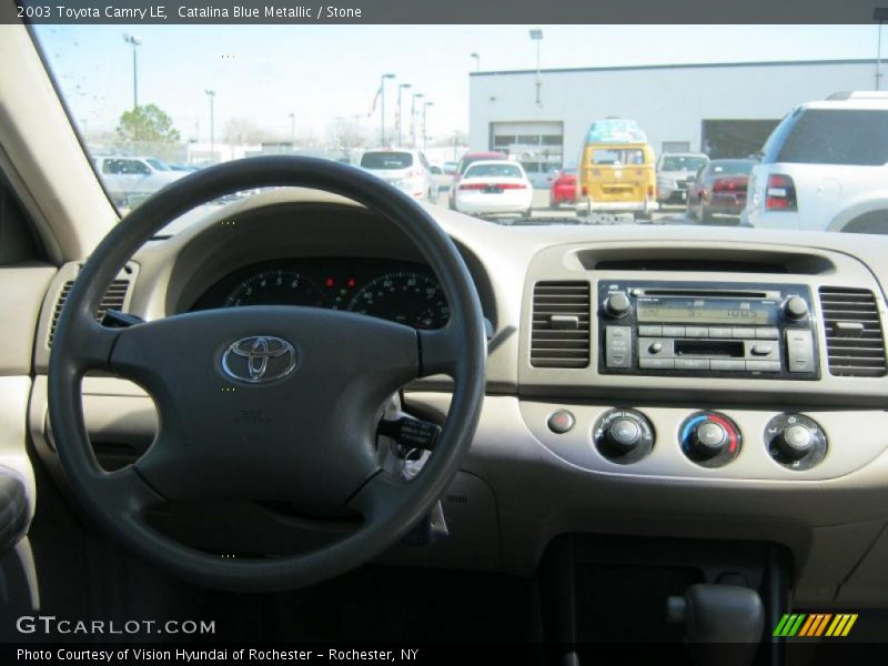 Catalina Blue Metallic / Stone 2003 Toyota Camry LE