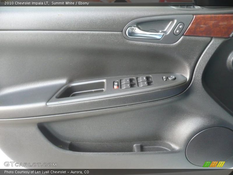 Summit White / Ebony 2010 Chevrolet Impala LT