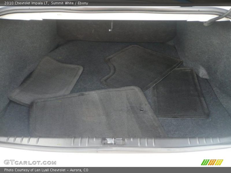 Summit White / Ebony 2010 Chevrolet Impala LT