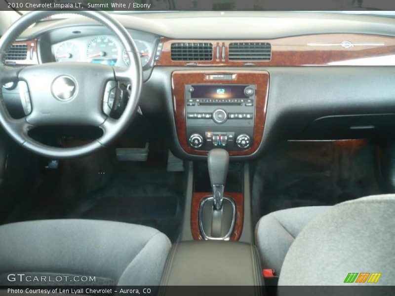 Summit White / Ebony 2010 Chevrolet Impala LT