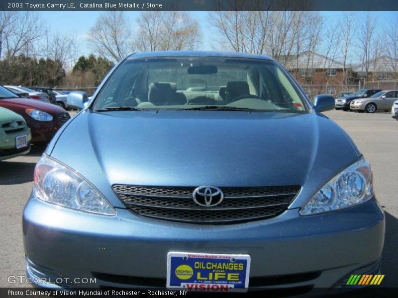 Catalina Blue Metallic / Stone 2003 Toyota Camry LE