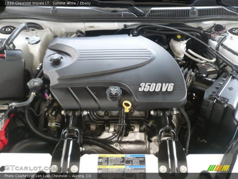 Summit White / Ebony 2010 Chevrolet Impala LT