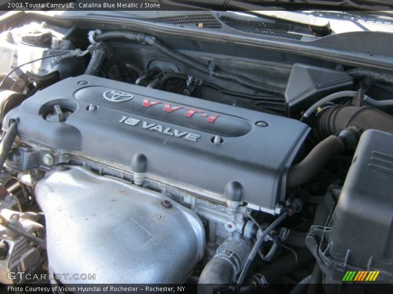 Catalina Blue Metallic / Stone 2003 Toyota Camry LE
